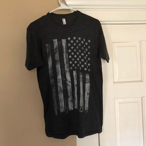 American Apparel American Flag Tee